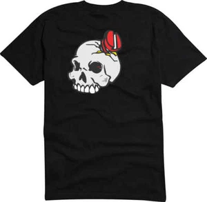 T-Shirt D637 Funshirt - Tribal Comic-Totenkopf Schädel mit Schraube - Bild 1 von 1