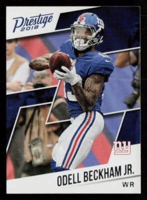 2018 Panini Prestige #56 Odell Beckham Jr. New York Giants Football Card - Image 1 of 2