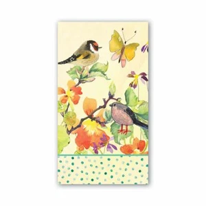 Michel Design Works 15 dreilagige Papier Hostess Servietten Blumen Vögel Schmetterlinge - Bild 1 von 1