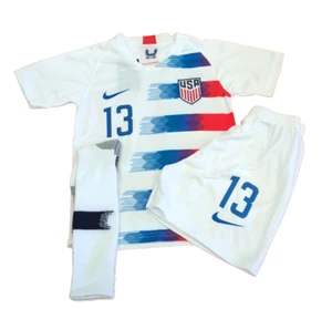 USA Kids Soccer Outfit Set Morgan #13 - Picture 1 of 10