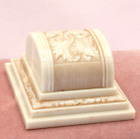 Vintage Art Deco Cream Celluloid Wedding Engagement Special Occasion Gift Box