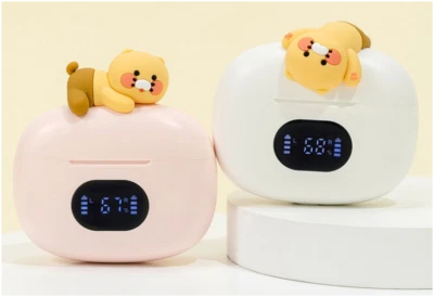 Kakao Friends TWS Choonsik Ryan Bluetooth Wireless Earphones Fashion Accessory - Image 1 of 4