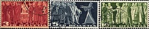 SVIZZERA - 1938/42 - Soggetti storici. Simboli dell'indipendenza - Picture 1 of 1