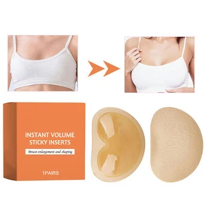 Silicone Bra Inserts Women's Breast Push Adhesive Pad Detachable Bra approving - Picture 1 of 10