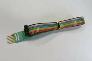 Toyota 2.54mm 6 position pogo adapter for Smelecom USAProg EEPROM Programming - Foto 1 di 3