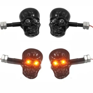 4 X Motorcycle LED Turn Signal Lights for Suzuki Marauder VZ 1600 800 Savage LS - Picture 1 of 9
