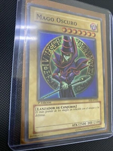 Mago Oscuro [Dark Magician] 1st Ed SYE-SP001 | SUPER RARE Yugioh Card Spanish - Picture 1 of 3