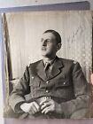 Charles De Gaulle signed large sized photo with PSA/DNA. 30x25cm