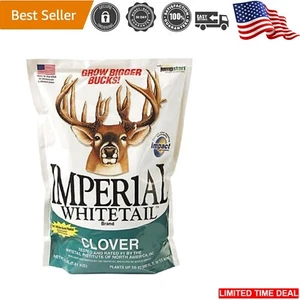 Clover Seed 4-Pound Food Plot Enhances Deer Nutrition Attracts Wildlife - Picture 1 of 2