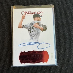 2017 Panini Flawless - Flawless Signatures Auto Chris Sale #FS-CS Red #19/20 - Picture 1 of 2