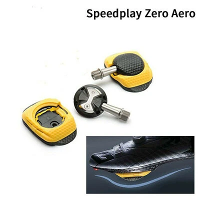 Yellow Cleat Cover Walkable Lock Plate Cycling Quick Release For SpeedPlay Zero - Image 1 of 4