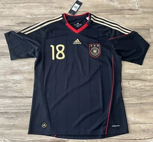 org. Adidas Deutschland DFB Auswärts/Away KA Trikot/Jersey WM 2010 #18 Kroos - Bild 1 von 4