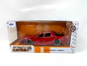 Jada BigTime Muscle 1985 Chevrolet Camaro Red Diecast Model Car 34196 New 1:24 - Picture 1 of 4