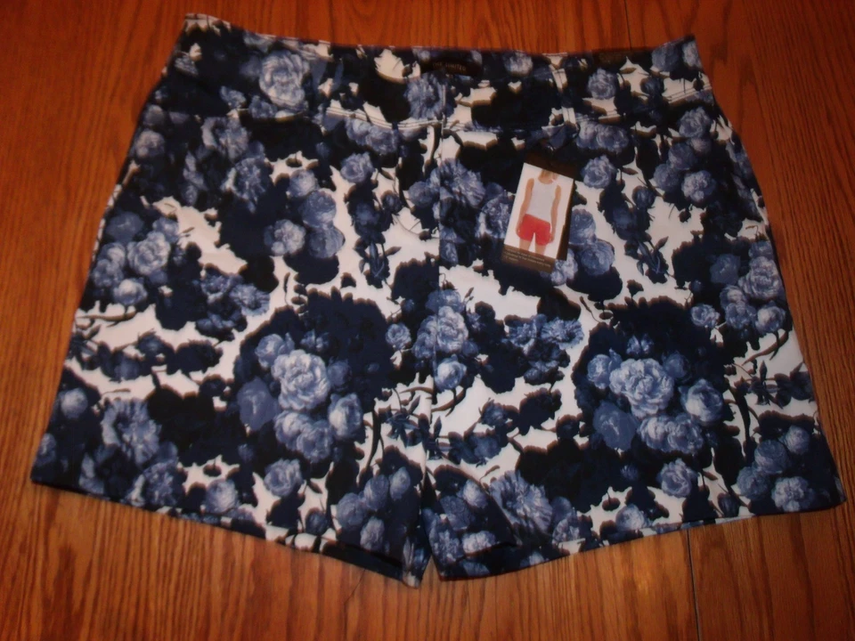 Nuevo con etiquetas The Limited Pantalones Cortos a Medida Arena Índigo Floral Rosa Negro Cosecha Rojo Azul Marino Foto 1 de 1