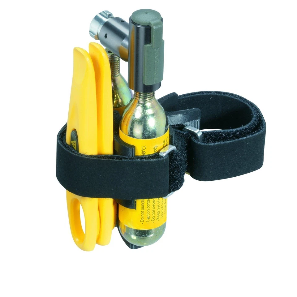 Topeak Airbooster Race Pod X Schwarz/gelb Minipumpe