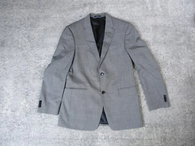 Tommy Hilfiger Blazer Para Hombres 38R Gris Abrigos Deportivos Manga Larga Negocios Formal* Foto 1 de 4