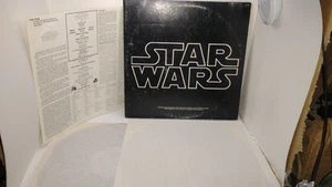 Star Wars Original Soundtrack 1977 Vinyl 12'' 2-discs + original sleeve + insert - Imagen 1 de 17