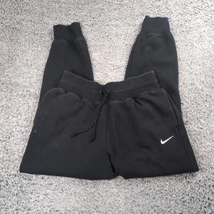 Nike Sweatpants Men Large Black Athleisure Tapered Jogger Normcore Gym Chore - Picture 1 of 9