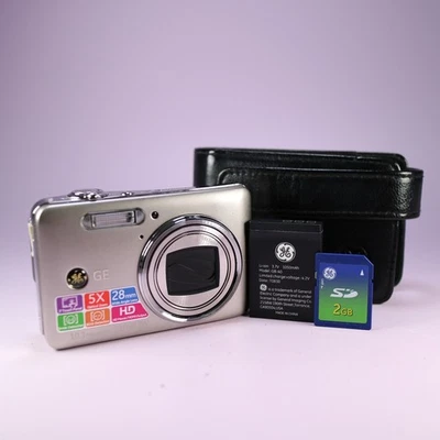 General Electric Digital Camera GE E1050 TW 10.1MP Silver Tested - Image 1 of 4