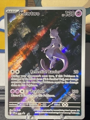 Pokémon TCG Mewtwo 052 Sv: Scarlet & Violet Black Star Promo Cards Holo - Image 1 of 4