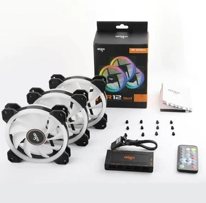 Darkflash DR12 RGB Fans with Controller Kit 3 in 1 - Picture 1 of 6