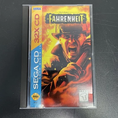 Sega CD 32X CD Fahrenheit complete CIB *tested* - Image 1 of 4