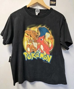 Vtg 2000 Pokemon T Shirt Youth L Nintendo - Picture 1 of 13