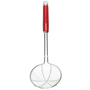 KitchenAid Stainless Steel Spider Strainer Empire Red - Picture 1 of 6