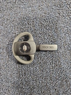 UNTESTED Microsoft Xbox 360 Black Rechargeable Wireless Bluetooth Headset WH01 - Image 1 of 4