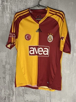 Adidas 2008-09 Galatasaray AS Home S/S  Soccer Jersey Turkey League Size S - Image 1 of 4