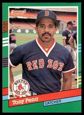 1991 Donruss Tony Pena Boston Red Sox #456 - Image 1 of 2