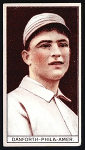 T207 Recruit DAVE DANFORTH, VG 3 - Philadelphia Athletics - Picture 1 of 3