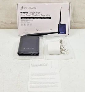 Pelican Long Range Dual Band WLAN Repeater WR900 5VDC 2,4GHz 900MHz - Bild 1 von 7