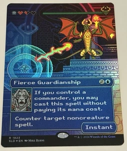 ๐ Feroce Guardia (Arcobaleno ๐ Foil) Secret Tana Drop FOIL MTG ๐ - Foto 1 di 2