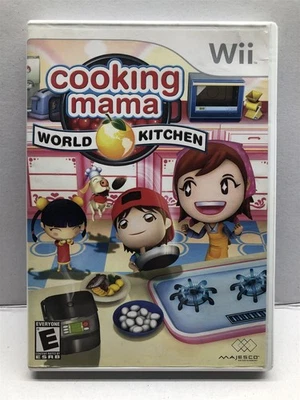 Cooking Mama: World Kitchen - Nintendo Wii Game - Complete w/ Manual - Tested - Image 1 of 4