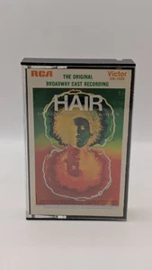 HAIR Original Broadway Cast Recording Soundtrack CASSETTE - FAST SHIPPING - Picture 1 of 4