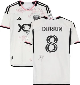 Chris Durkin D.C. United Signed Match-Used #8 Jersey 2023 MLS Season - Size M - Picture 1 of 5