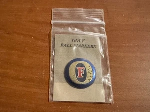 Foster's Lager Golf Ball Marker, Hand Crafted from a Bottle Cap - Picture 1 of 1