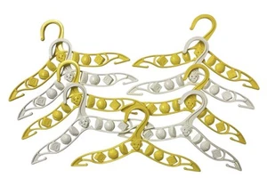 Muñeca bebé niño vintage plástico payaso ropa vestido perchas bloque bola tambor 9,5" - Imagen 1 de 6