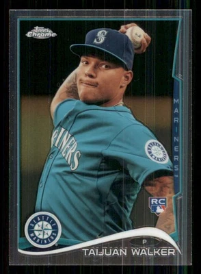 2014 Topps Chrome #22 Taijuan Walker RC - Image 1 of 2