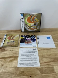 Pokemon Heartgold Nintendo DS Not For Resale Case Manual Inserts Only - Picture 1 of 6