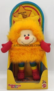 RAINBOW BRITE SPARK SPRITE FOLLETTO GIALLO MATTEL HALLMARK VINTAGE 83 NEW IN BOX - Picture 1 of 10