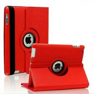 Funda protectora 360 giratoria de cuero tipo folio a prueba de golpes con soporte para todos los iPad Mini Air Pro Foto 1 de 4