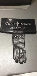 Cesare Paciotti Leather Gloves - Picture 1 of 10