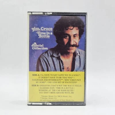 Jim Croce Time in a Bottle A Special Collection (CASSETTE TAPE, 1986, CBS) Foto 1 de 4
