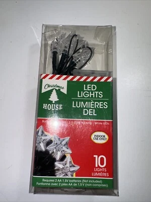 Christmas House LED Star String Lights - Image 1 of 2