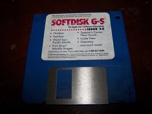 Softdisk G-S Issue 35 for Apple II GS - Picture 1 of 1