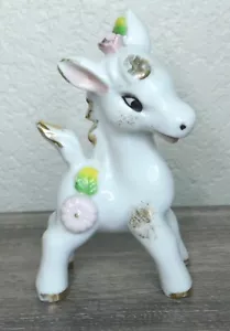 Burro Vintage ~ Figura Burro PALMAR Porcelana MCM🏵️ - Imagen 1 de 5