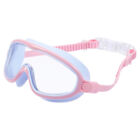 Pink Large Frame Swimming Goggles Girl Child Racing Diving Gear