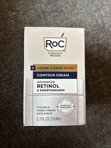 Nuevo RoC Derm Correxion Advanced Retinol & Swertiamarin Contorno Crema 1.7 OZ Tarro - Imagen 1 de 4